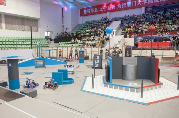 Xiamen University Robot team was qualified for RoboMasters 2016.