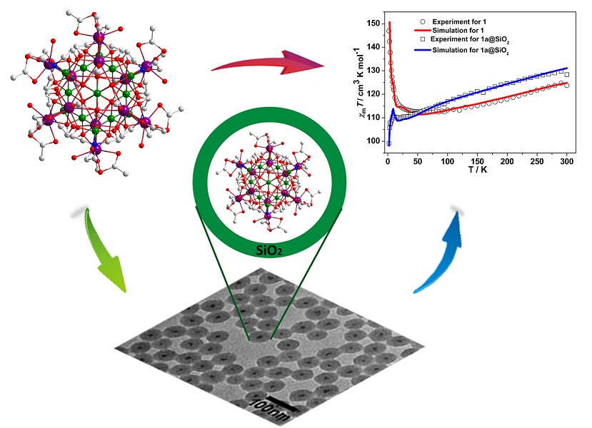 New Insight into Magnetic Interaction in Monodisperse Gd12Fe14 Metal Cluster