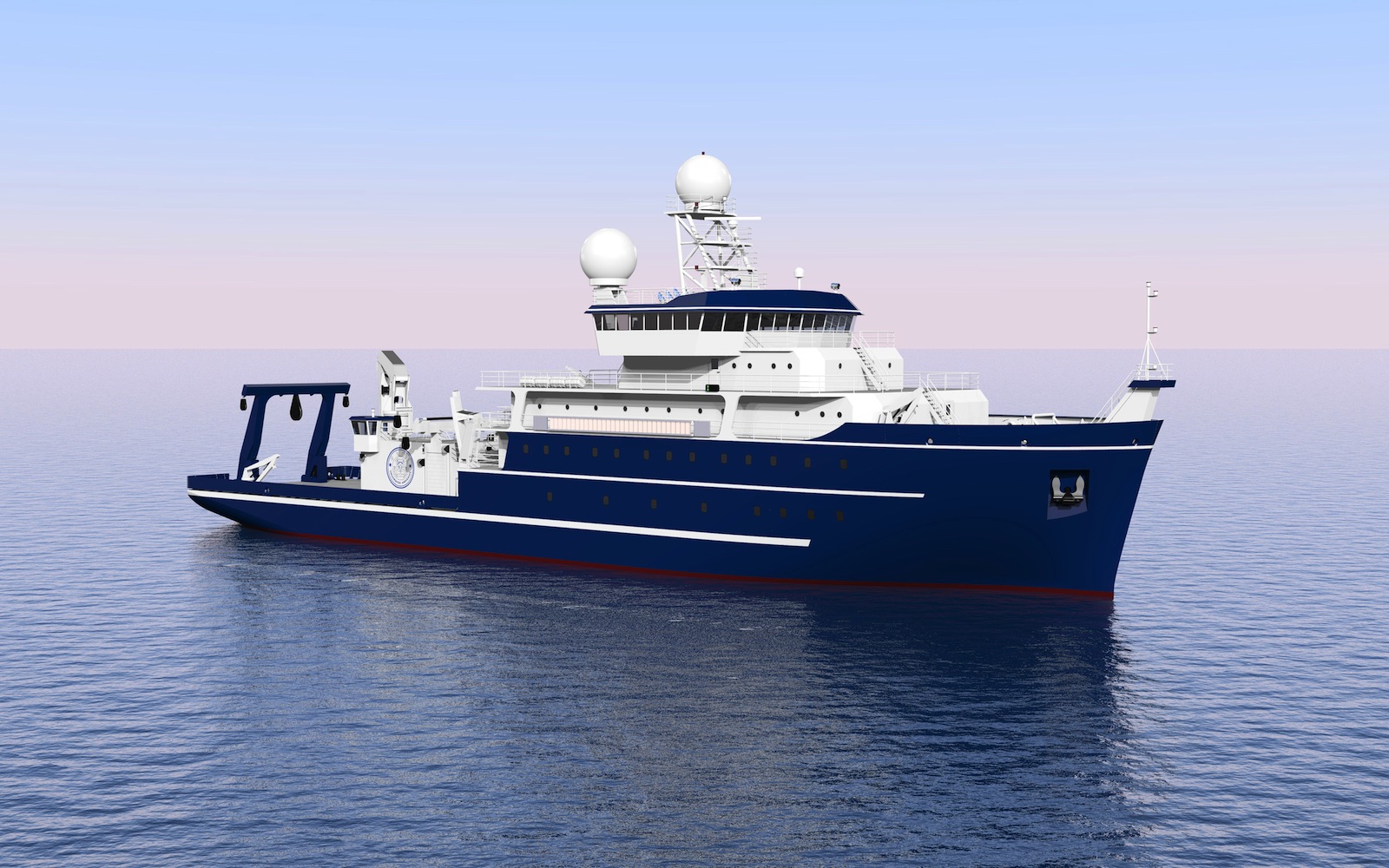 The construction of Xiamen University Ocean Scientific Ship Starts